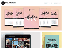 Tablet Screenshot of noemauricio.com